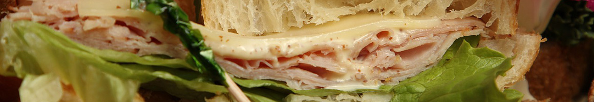 Eating Sandwich at Pat's Sub Shop restaurant in Aiken, SC.